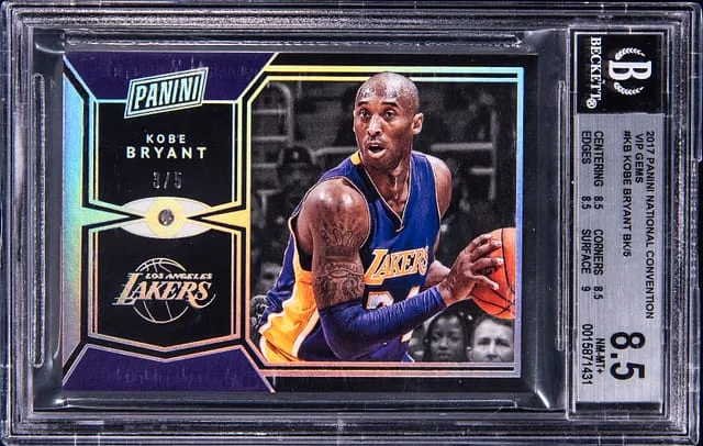 2017 Panini Kobe Bryant Diamond National Convention VIP Gems #KB card image