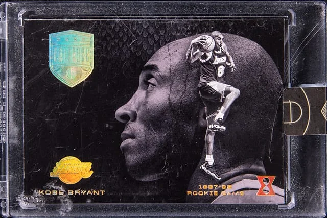 2017 Panini Kobe Bryant - Panini Encased Kobe Eminence '97-98 Game Five Fold #16 card image