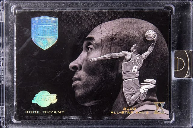 2017 Panini Kobe Bryant - Panini Encased Kobe Eminence '03 All-Star Game #5 card image