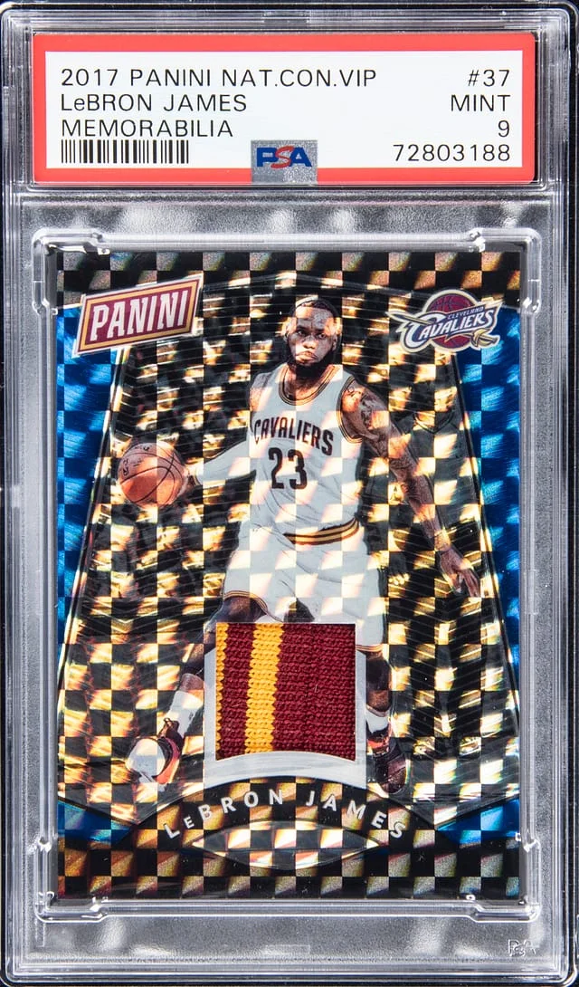 2017 Panini LeBron James National Convention VIP Memorabilia #37 card image