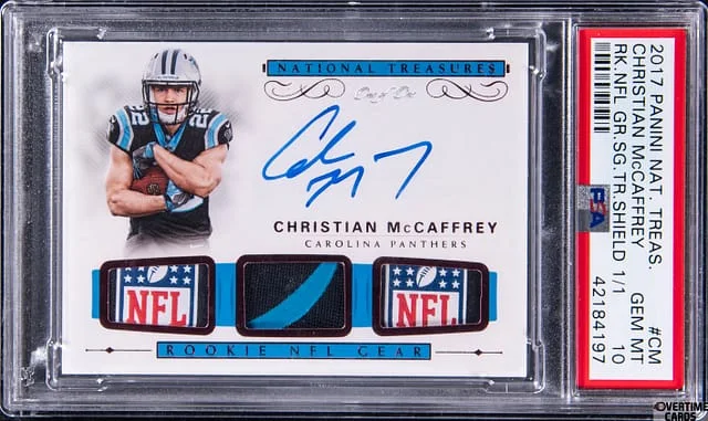 2017 Panini National Treasures NFL Gear #no-number card image