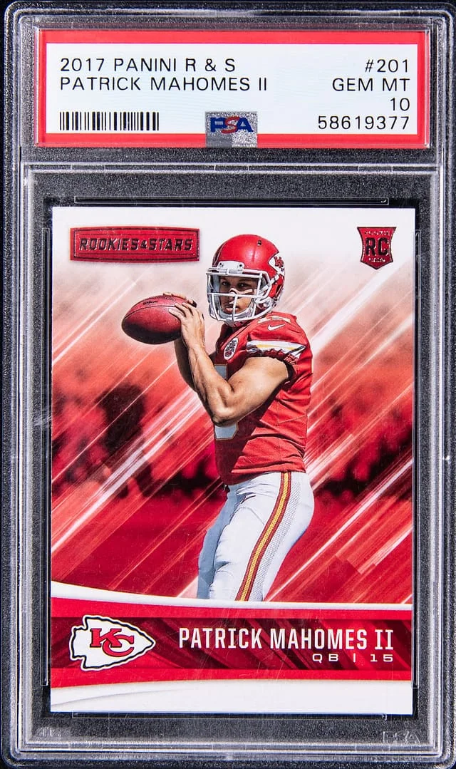 2017 Panini Patrick Mahomes Rookies & Stars #201 card image
