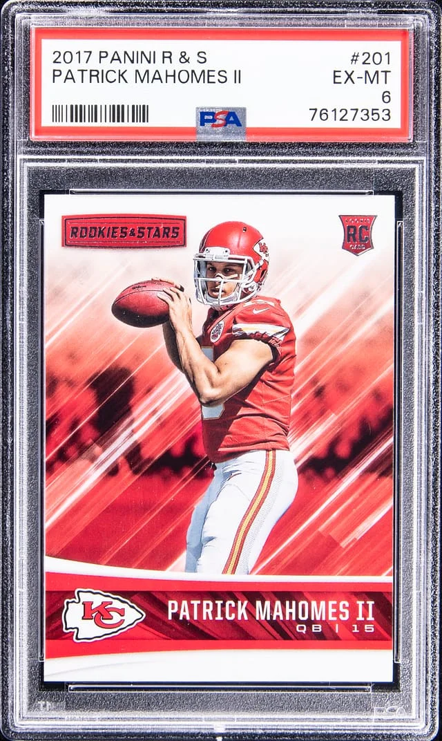 2017 Panini Patrick Mahomes II Rookies & Stars #201 card image