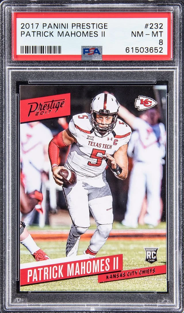 2017 Panini Patrick Mahomes II Prestidge #232 card image