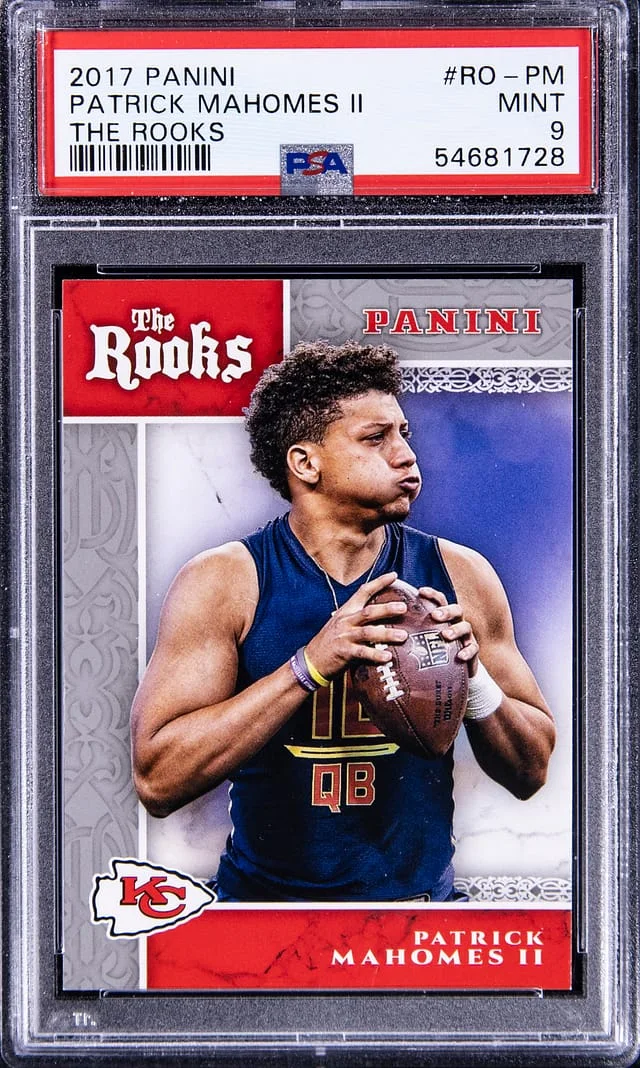 2017 Panini Patrick Mahomes II The Rooks #RO-PM card image