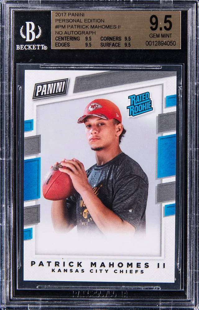 2017 Panini Personal Edition Rated , No #no-number card image