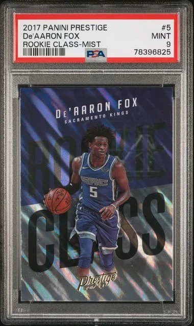 2017 Panini Prestige De'Aaron Fox Class #5 card image