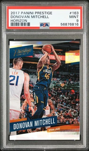 2017 Panini Prestige Donovan Mitchell #163 card image