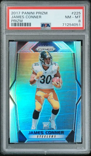 2017 Panini Prizm James Conner Prizm #225 card image