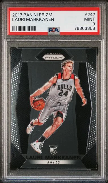 2017 Panini Prizm Lauri Markkanen #247 card image