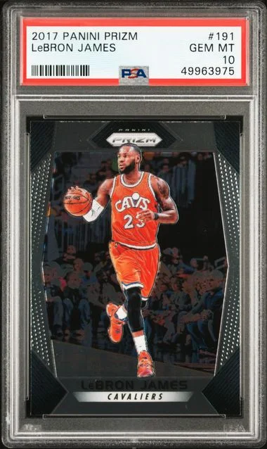 2017 Panini Prizm LeBron James #191 card image