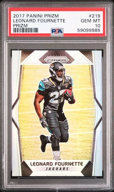 2017 Panini Prizm Leonard Fournette Prizm #219 card image