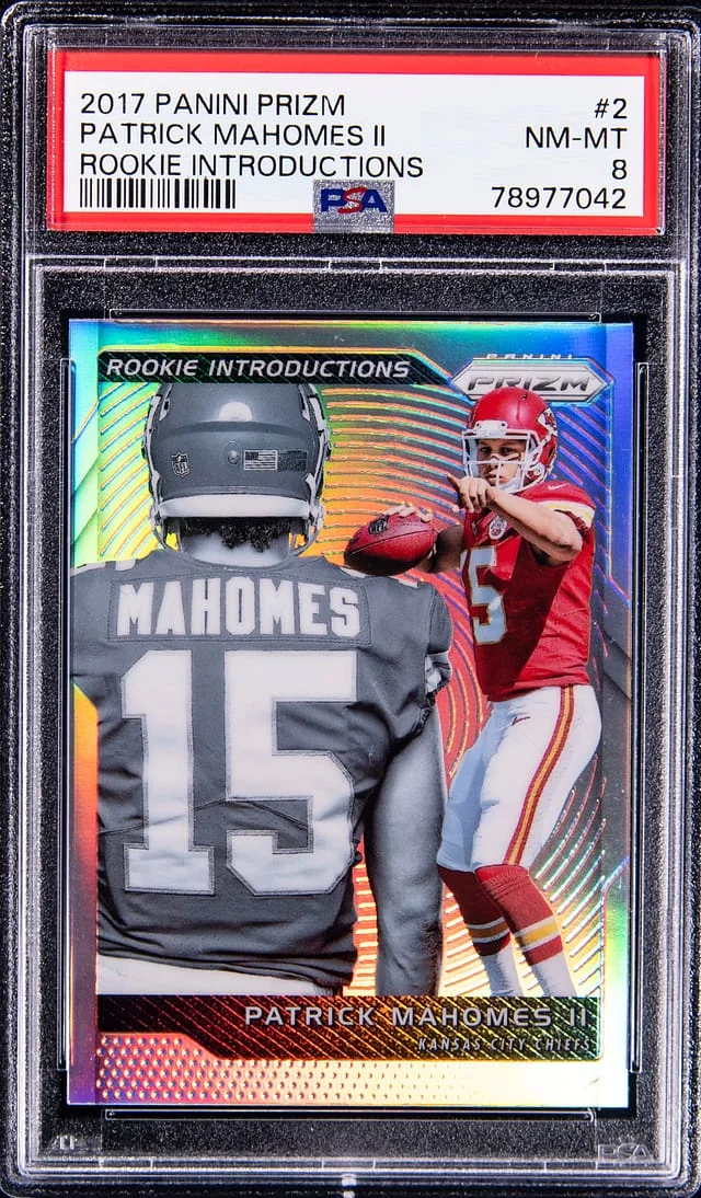 2017 Panini Prizm Patrick Mahomes II Introductions #2 card image