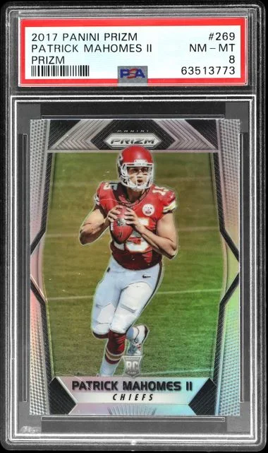 2017 Panini Prizm Patrick Mahomes II Prizm #269 card image