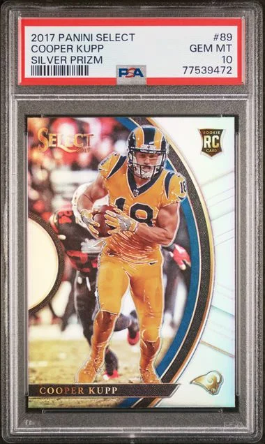 2017 Panini Select Cooper Kupp Silver Prizm #89 card image