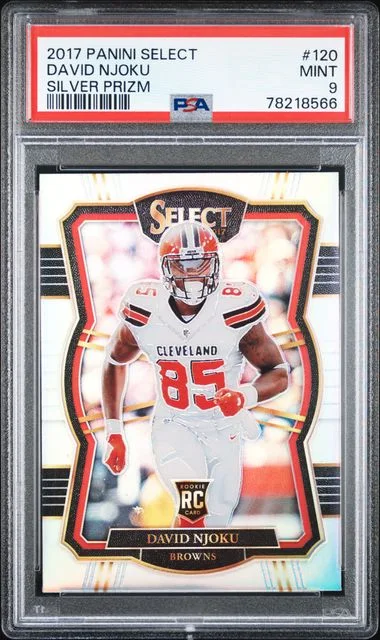 2017 Panini Select David Njoku #120 card image