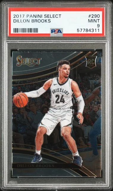 2017 Panini Select Dillon Brooks #290 card image