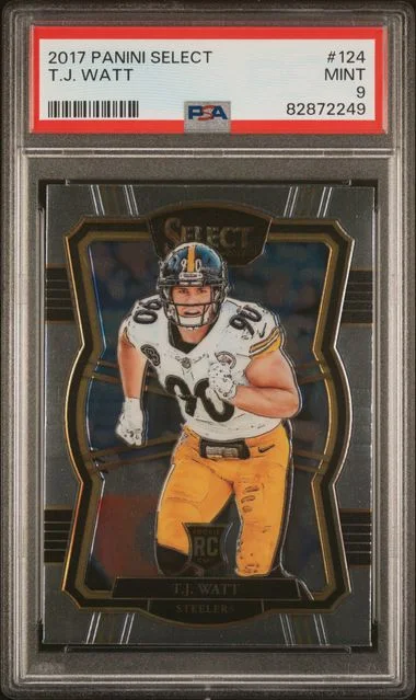 2017 Panini Select T.J. Watt #124 card image