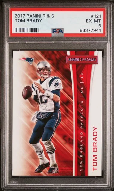 2017 Panini Tom Brady Rookies & Stars #121 card image