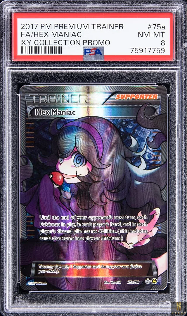 2017 Pokemon Premium Trainer XY Collection Promo Full Art Hex Maniac #75b card image