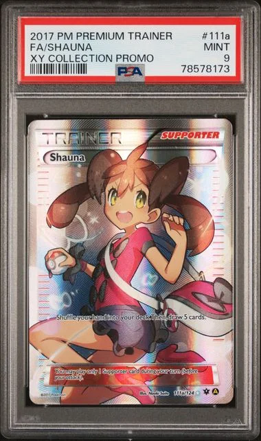 2017 Pokemon Premium Trainer Xy Collection Promo Full Art/Shauna #111A card image