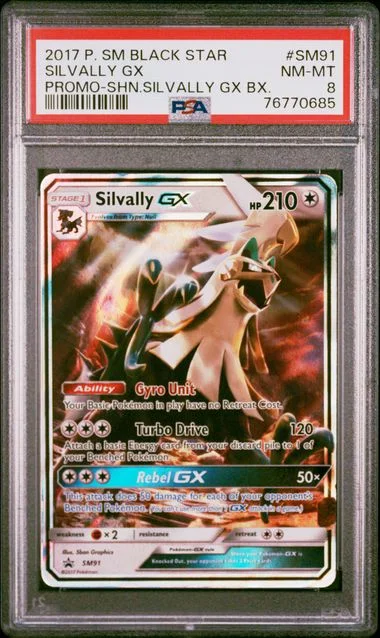 2017 Pokemon Sm Black Star Promo Shiny Silvally Gx Box Silvally Gx #SM91 card image