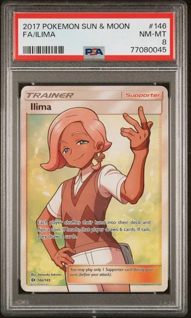 2017 Pokemon Sun & Moon Full Art/Ilima #146 card image