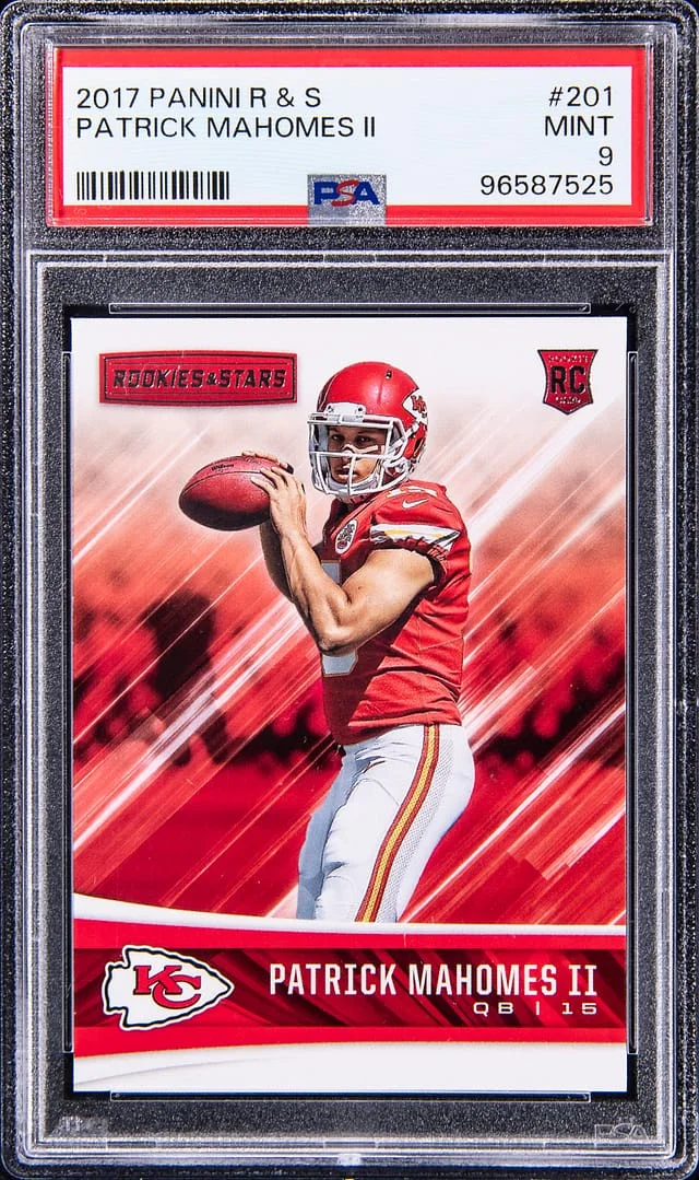 2017 R & S Patrick Mahomes II #201 card image