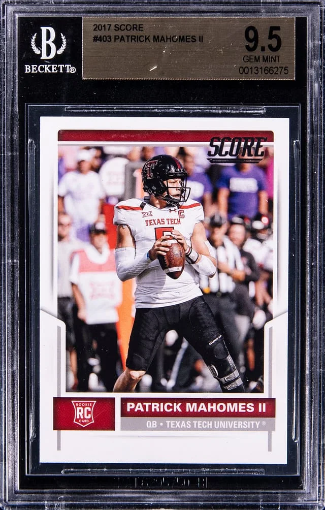 2017 Score Patrick Mahones II #403 card image