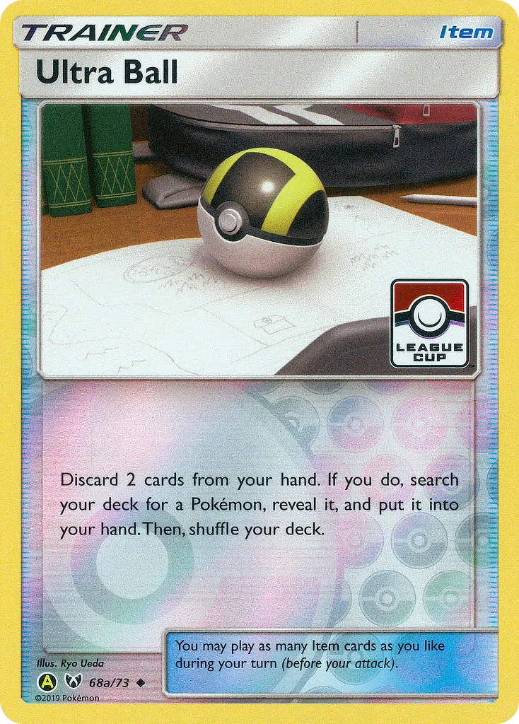 2017 Shining Legends Ultra Ball Uncommon #68/73 Uncommon card image