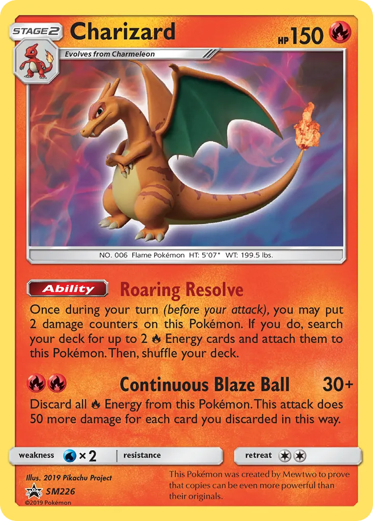 2017 SM Black Star Promos Charizard #SM158 card image