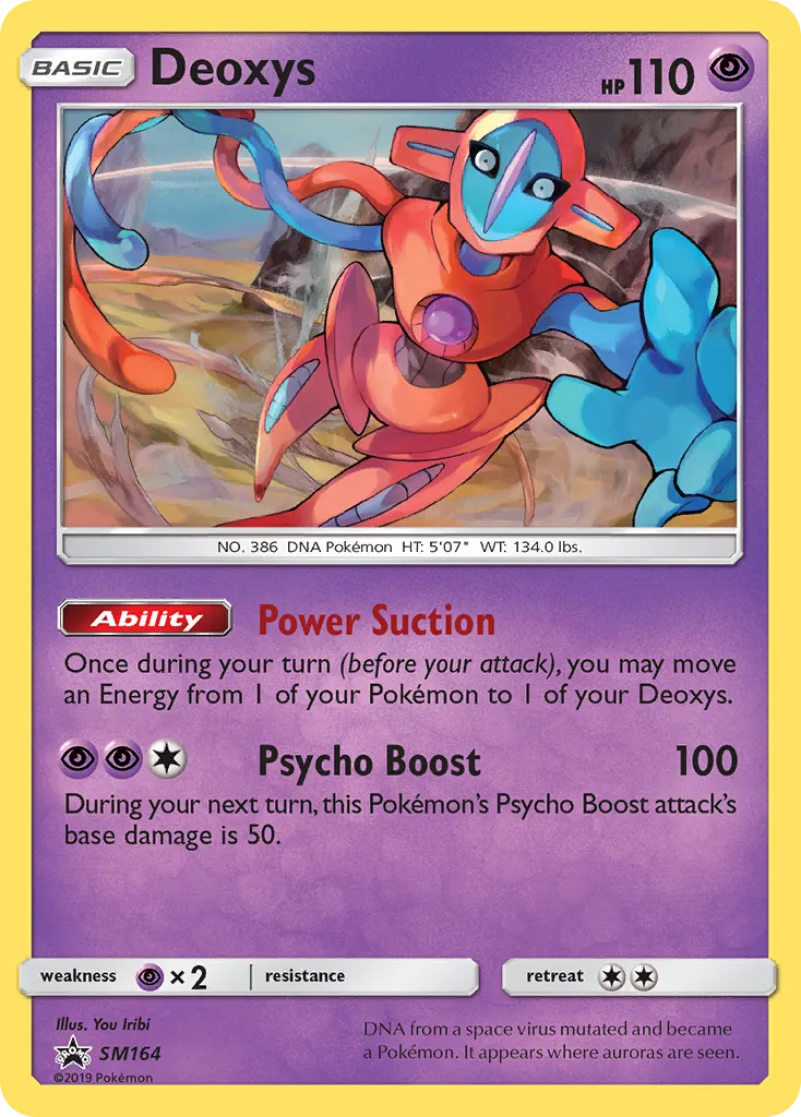 2017 SM Black Star Promos Deoxys #SM164 card image