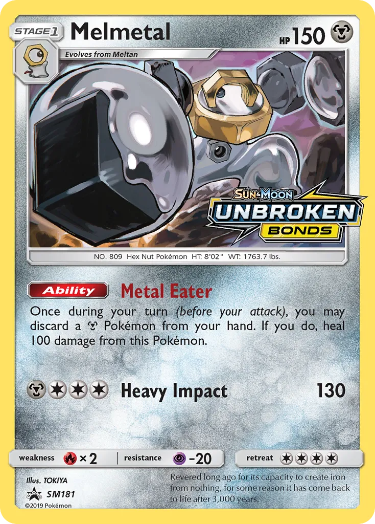 2017 SM Black Star Promos Melmetal #SM181 card image