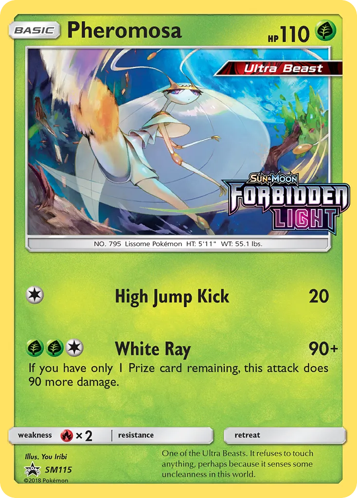 2017 SM Black Star Promos Pheromosa #SM115 card image