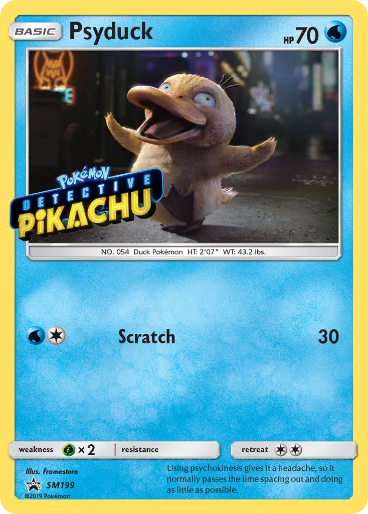 2017 SM Black Star Promos Psyduck #SM199 card image