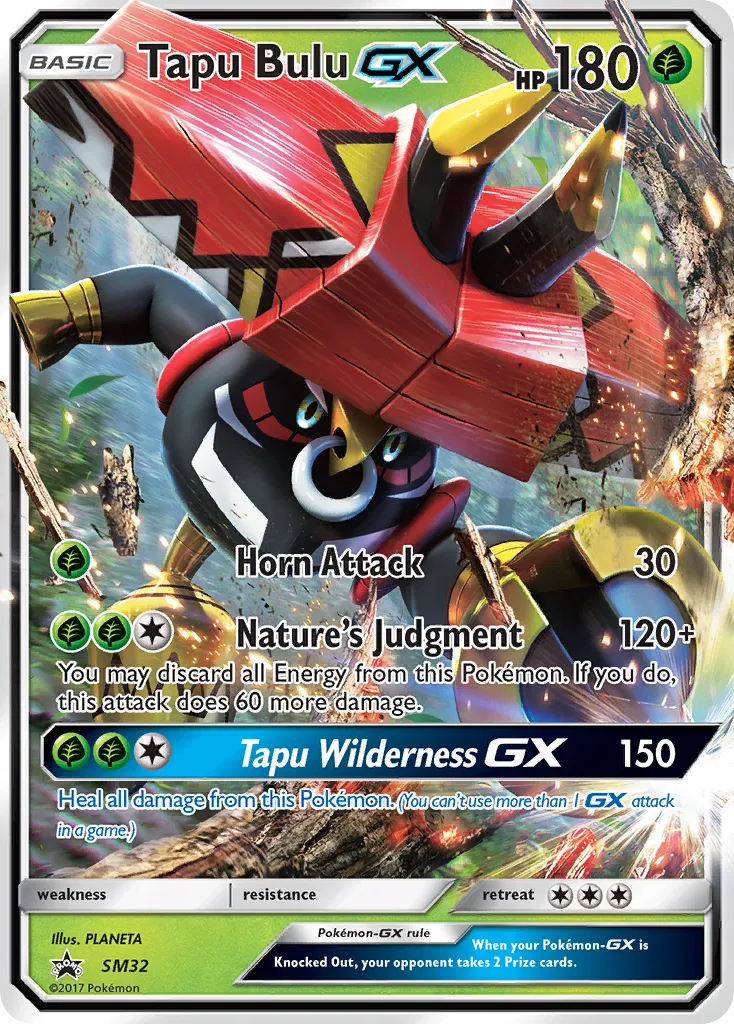 2017 SM Black Star Promos Tapu Bulu-GX #SM32 card image
