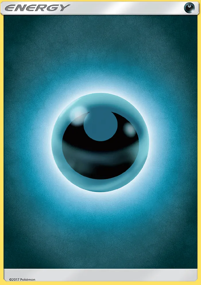 2017 Sun & Moon Darkness Energy Common #170/149 Common card image