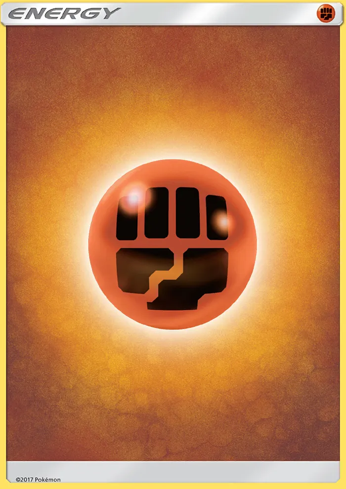 2017 Sun & Moon Fighting Energy #169/149 Common card image