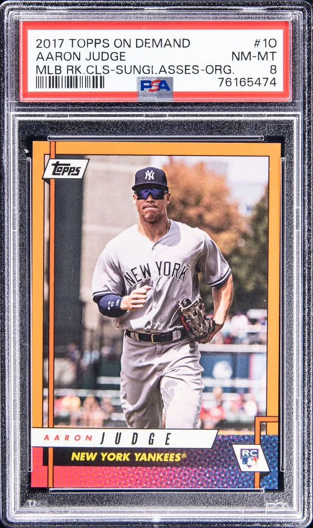 2017 Topps Aaron Judge On Demand MLB Class Orange #10 card image