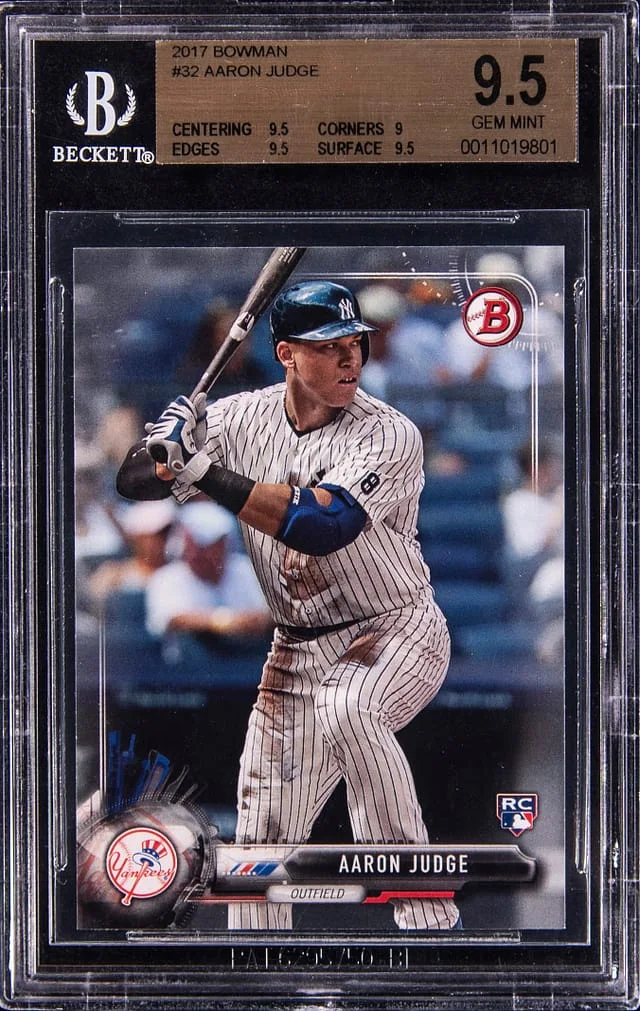 2017 Topps Aaron Judge Bowman #32 card image