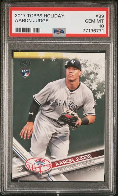 2017 Topps Aaron Judge Holiday #99 card image