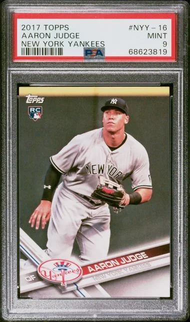 2017 Topps Aaron Judge New York Yankees #Nyy-16 card image