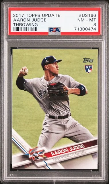 2017 Topps Aaron Judge #US166 card image