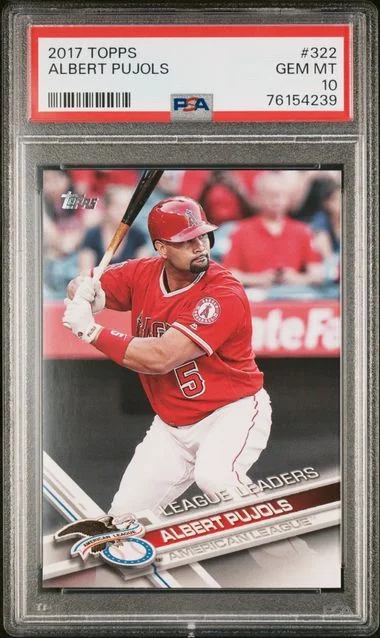 2017 Topps Albert Pujols #322 card image