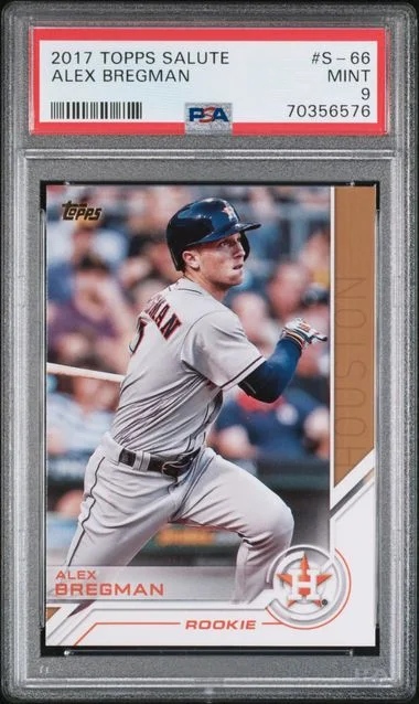2017 Topps Alex Bregman Salute #S-66 card image