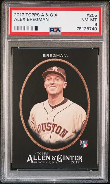 2017 Topps Allen & Ginter Alex Bregman #205 card image
