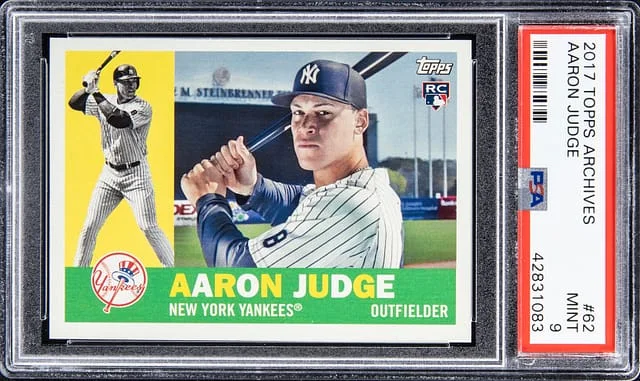 2017 Topps Archives Aaron Judge #62 card image