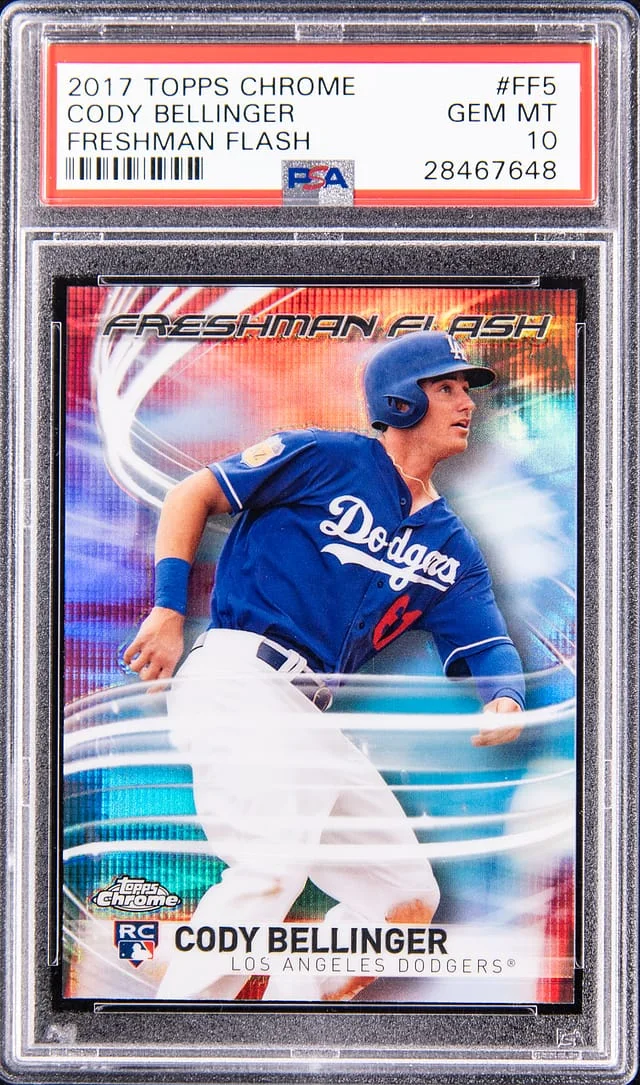 2017 Topps Chrome Cody Bellinger Freshman Flash #FF5 card image