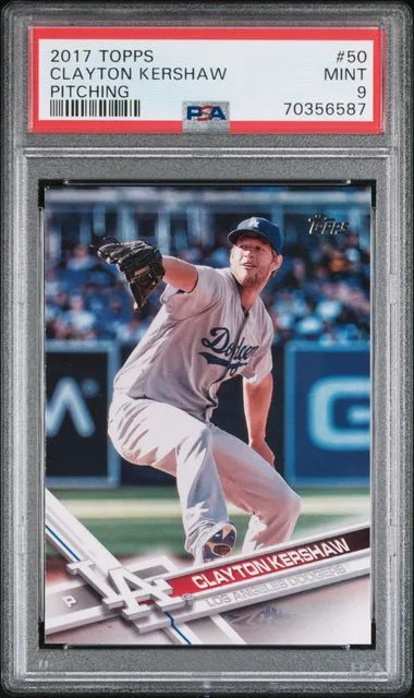 2017 Topps Clayton Kershaw #50 card image
