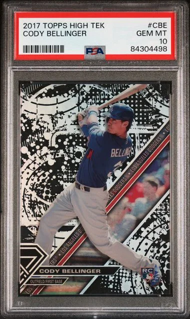2017 Topps Cody Bellinger High TEK #CBE card image